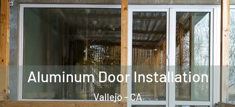  Aluminum Door Installation Vallejo - CA