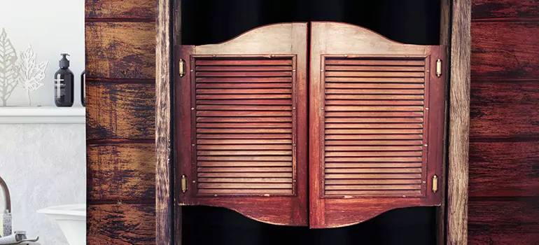 Installing Saloon Door Hinges in Vallejo, CA